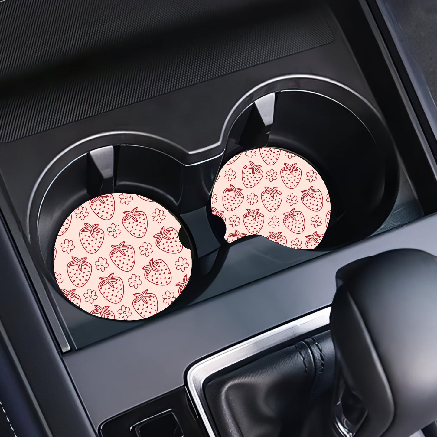 Valentine Car Coasters