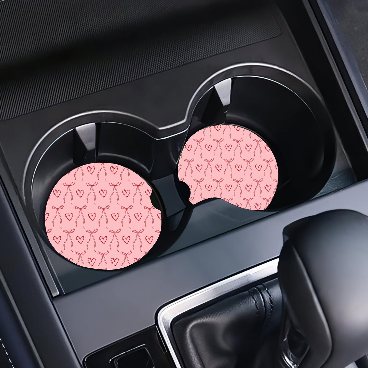 Valentine Car Coasters