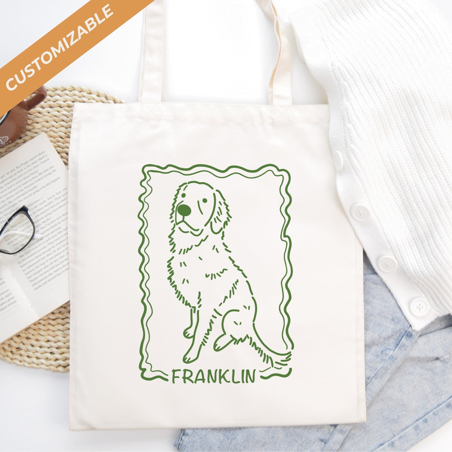 Custom Pet Tote Bag