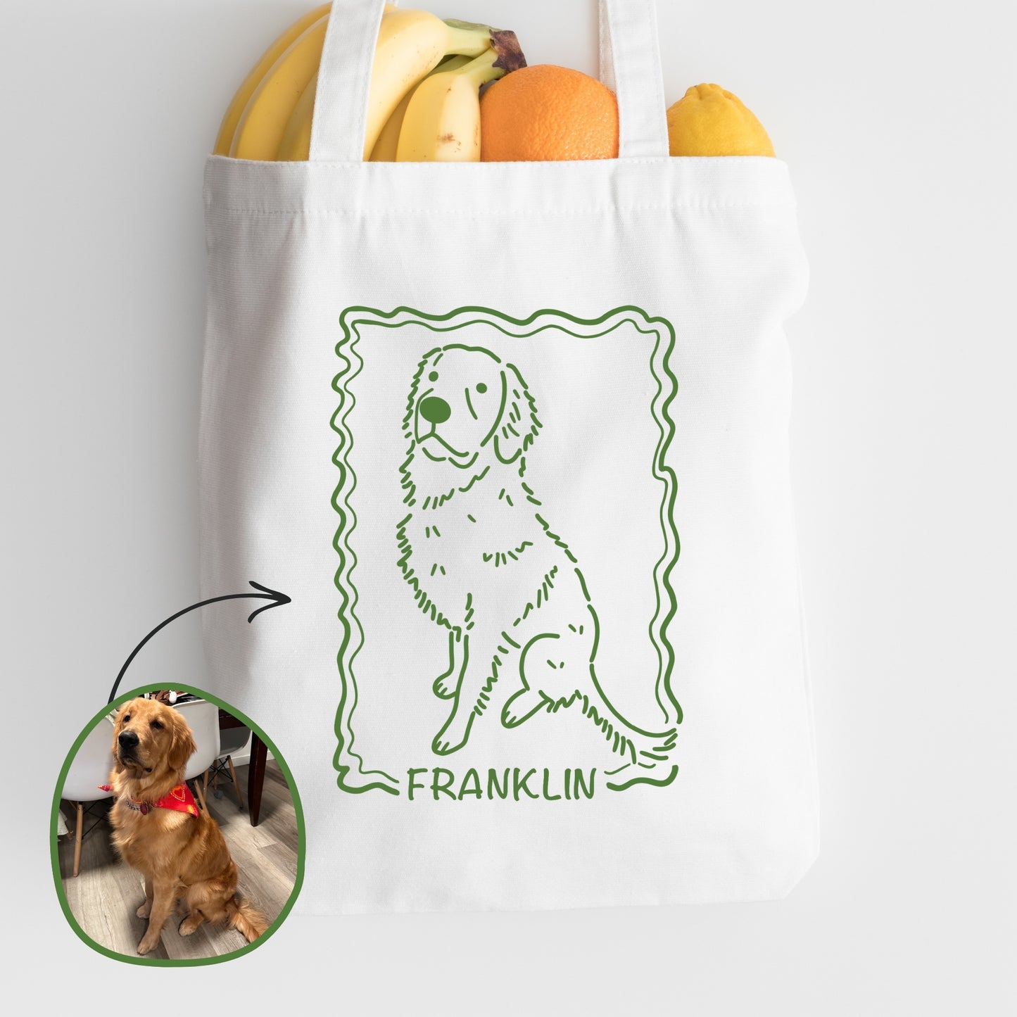 Custom Pet Tote Bag