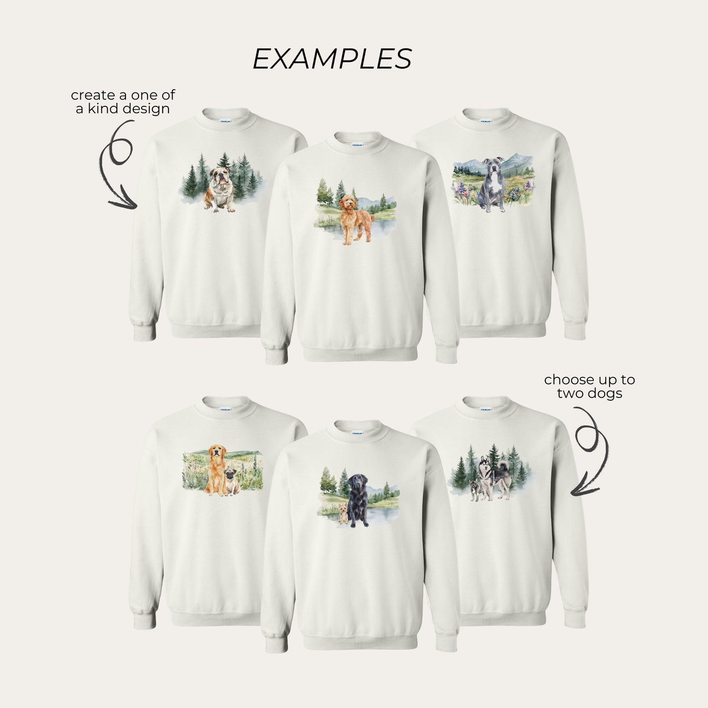 Customizable Dog Crewneck