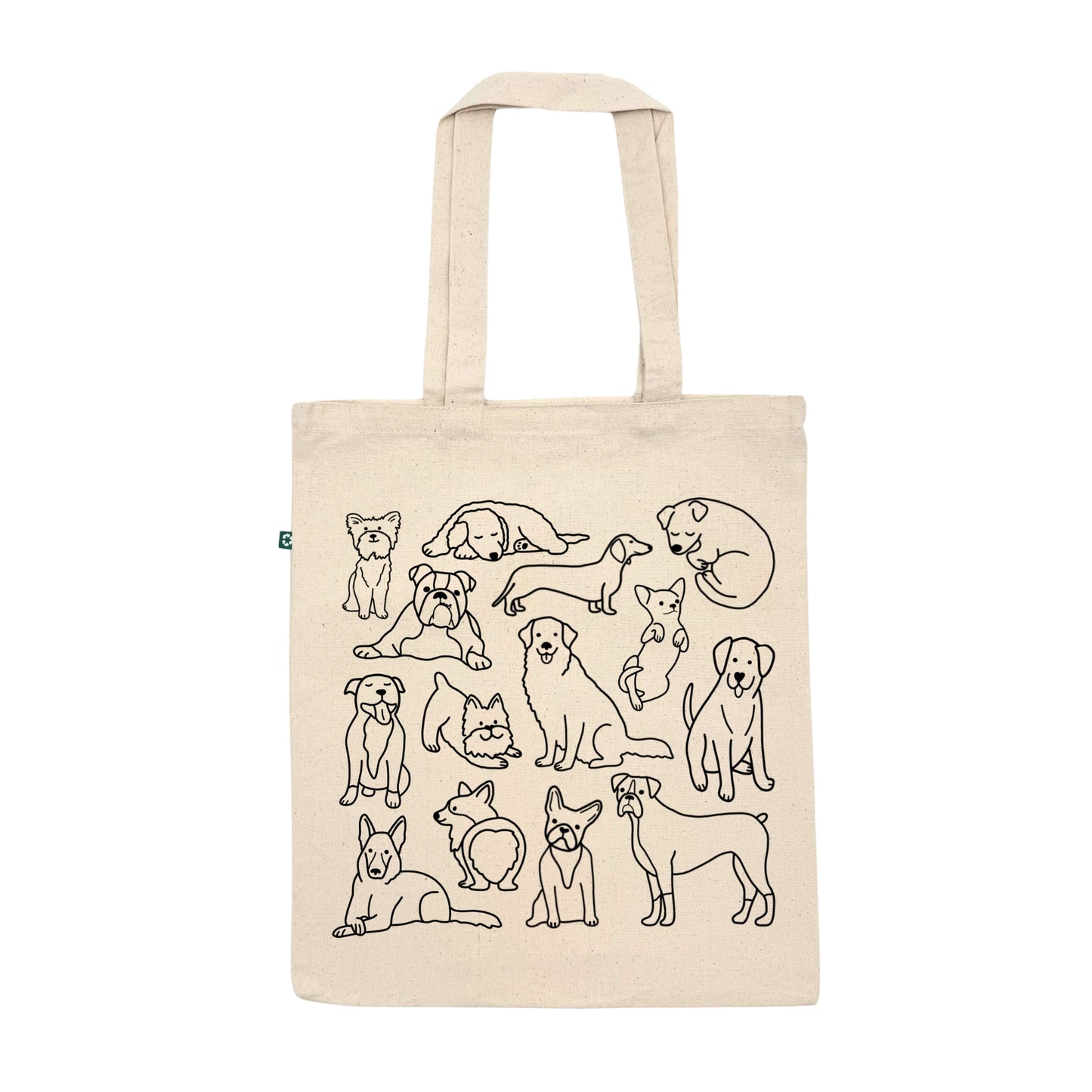 Dog Doodles Tote Bag