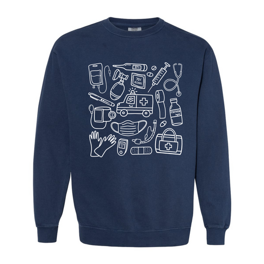 EMS Doodles Crewneck