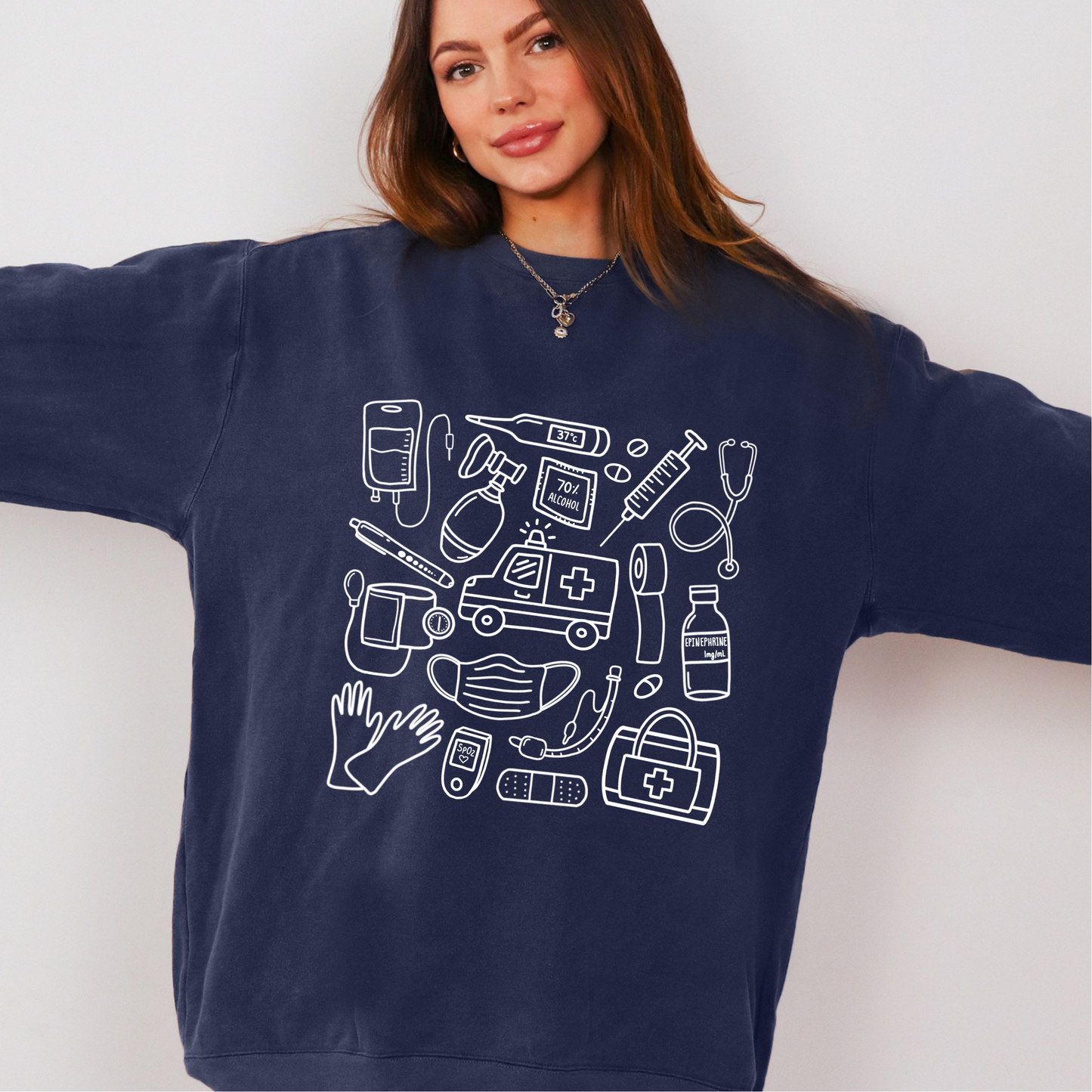 EMS Doodles Crewneck
