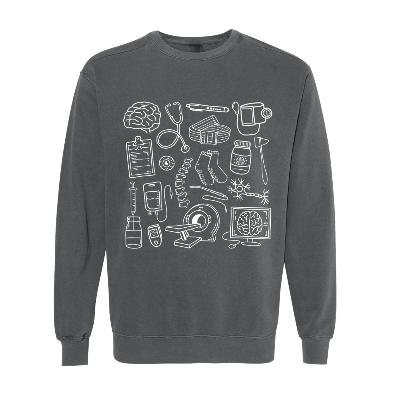 Neurology Doodles Crewneck