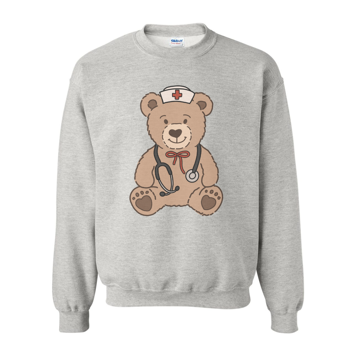 Teddy Bear Nurse Crewneck