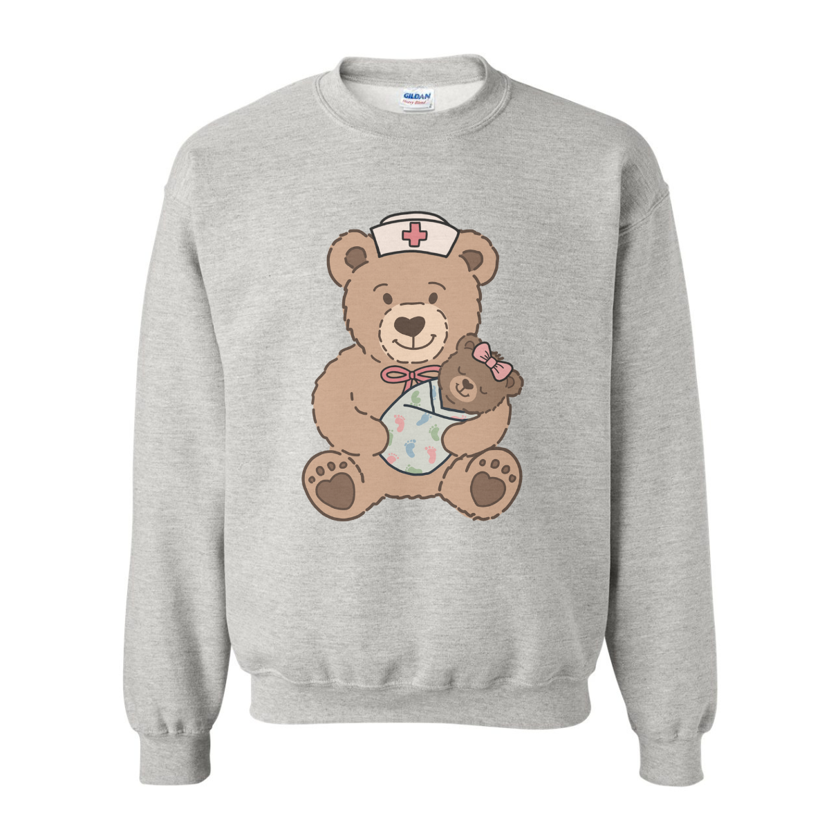 Teddy Bear L&D Nurse Crewneck