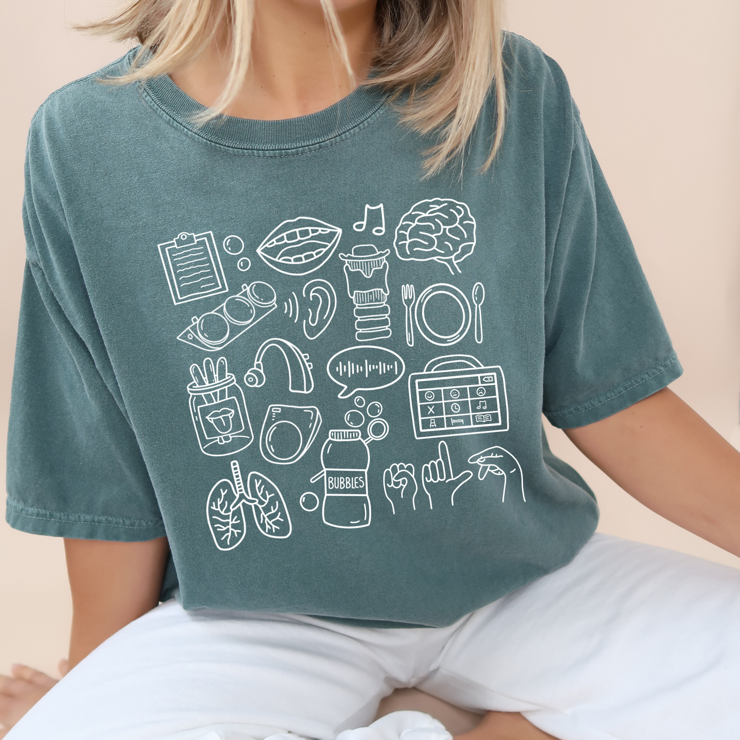 Speech Language Pathology Doodles T-Shirt