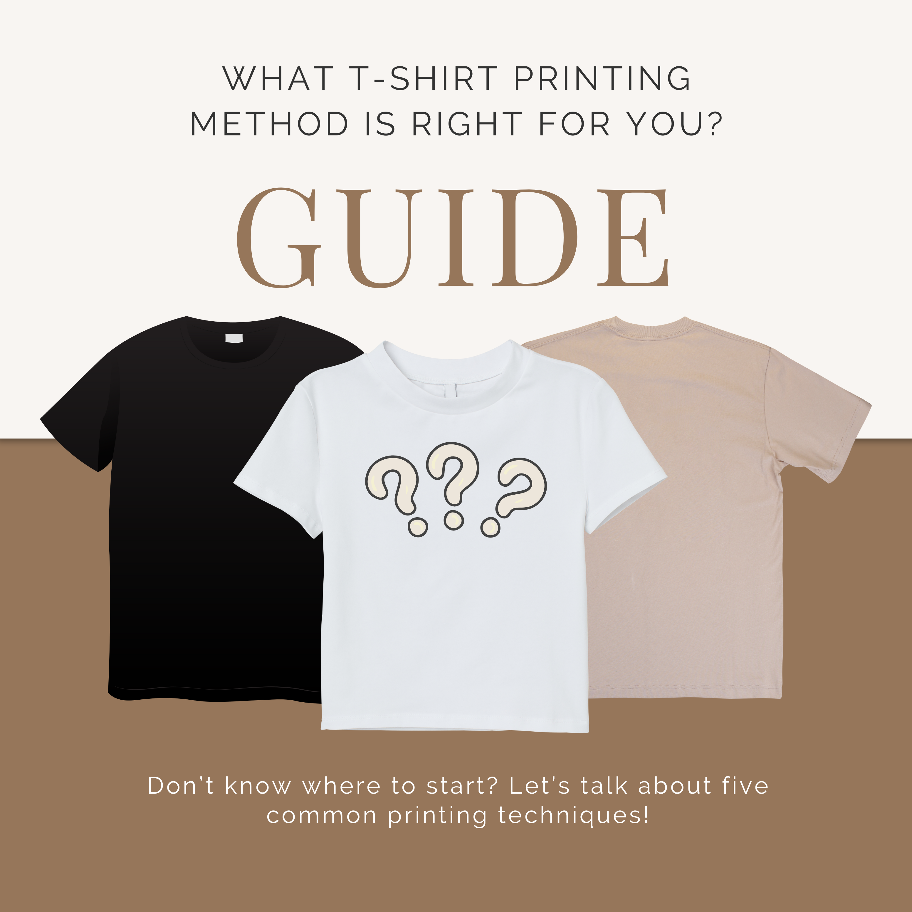 Print It Like It's Hot: A Fun Dive into T-Shirt Printing Methods