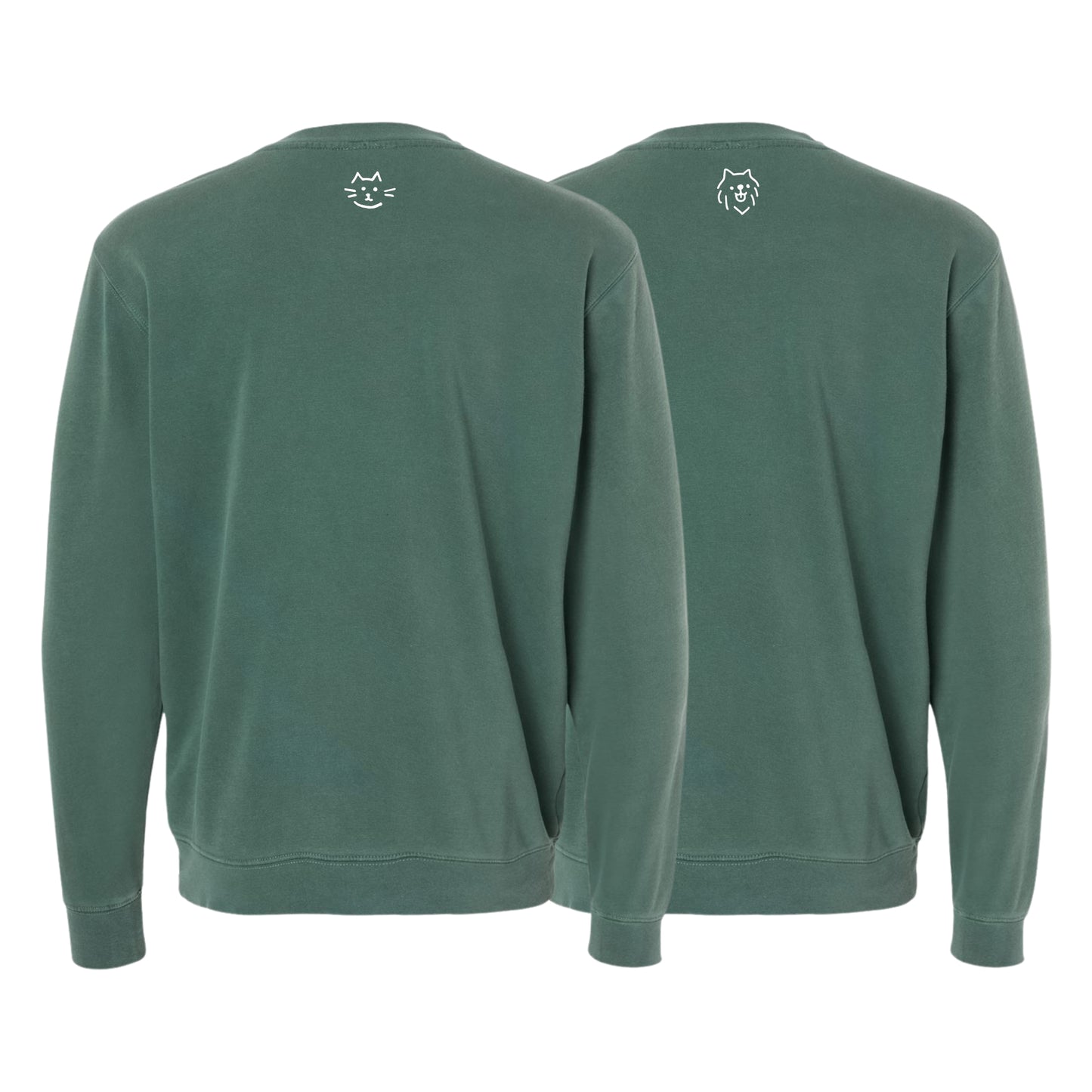 I Am Just Here to Pet All the Cats/Dogs Crewneck
