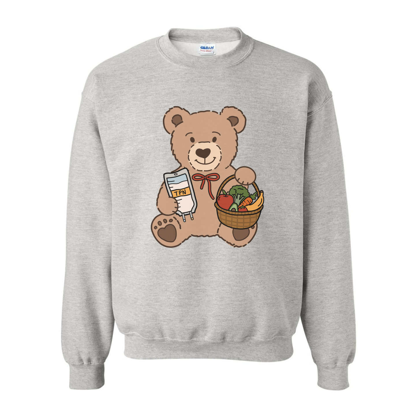 Dietitian Teddy Bear Crewneck