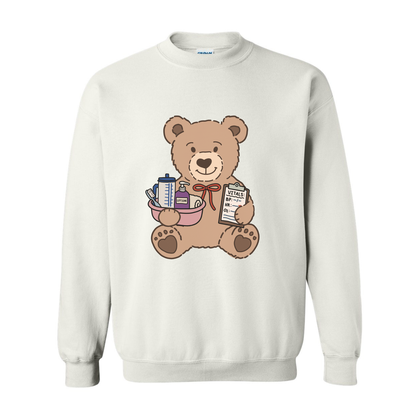 CNA Teddy Bear Crewneck