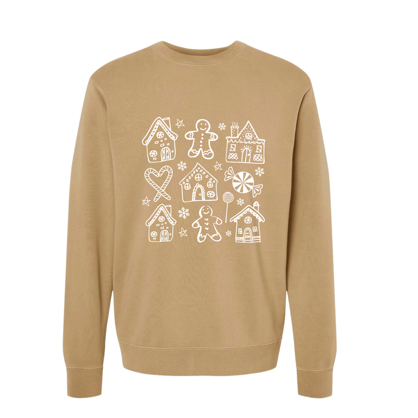 Gingerbread Doodles Crewneck