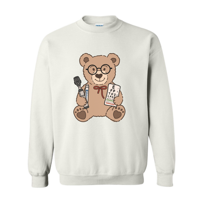 Ophthalmology Teddy Bear Crewneck