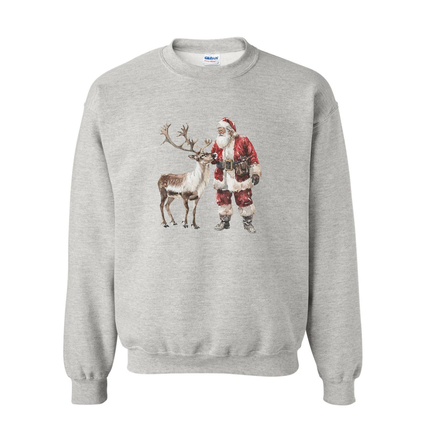 Santa & Reindeer Crewneck