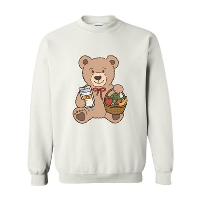 Dietitian Teddy Bear Crewneck