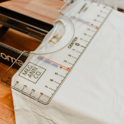 Adult T-Shirt Alignment Ruler