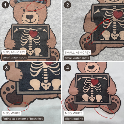 Radiology Teddy Crewnecks - Multiple (MISPRINTS)
