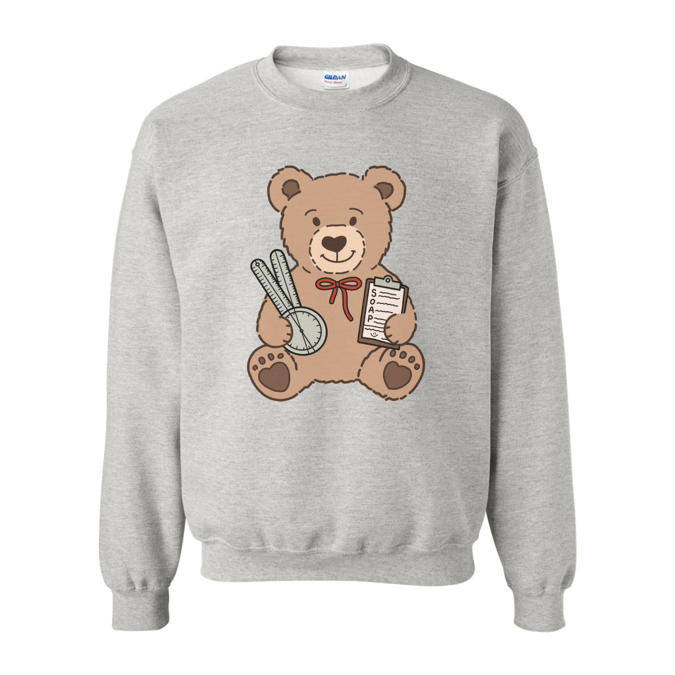 Physical Therapy Teddy Bear Crewneck