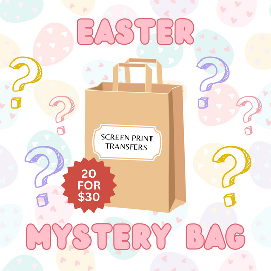 Easter Screen Print Mystery Bag (20 Transfers)