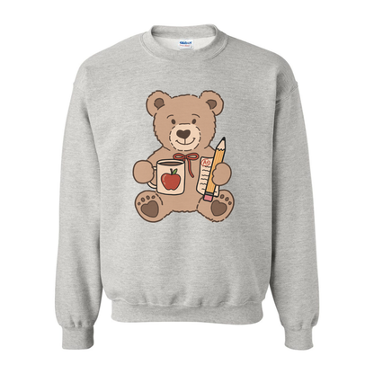Teacher Teddy Bear Crewneck