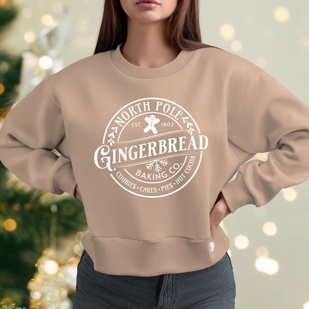 Gingerbread Screen Print Transfer