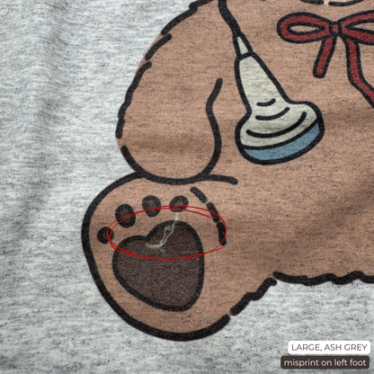 Ultrasound Teddy Crewneck (MISPRINT)