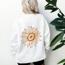 Load image into Gallery viewer, Spread a Little Sunshine Sunflower Crewneck
