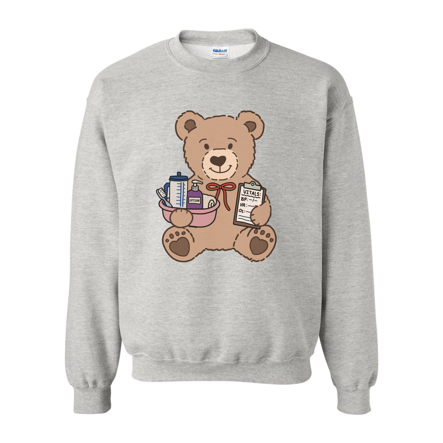 CNA Teddy Bear Crewneck