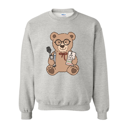 Ophthalmology Teddy Bear Crewneck