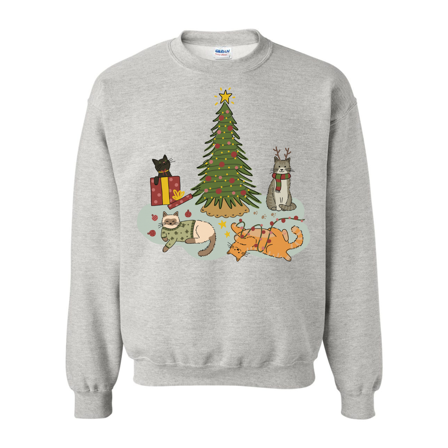 Christmas Cats Crewneck