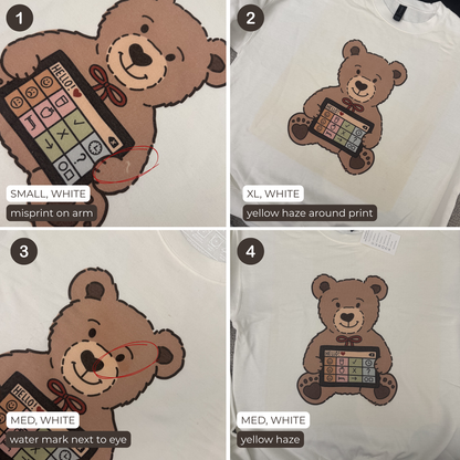 Speech Therapy Teddy Bear Crewneck Misprint (MULTIPLE)