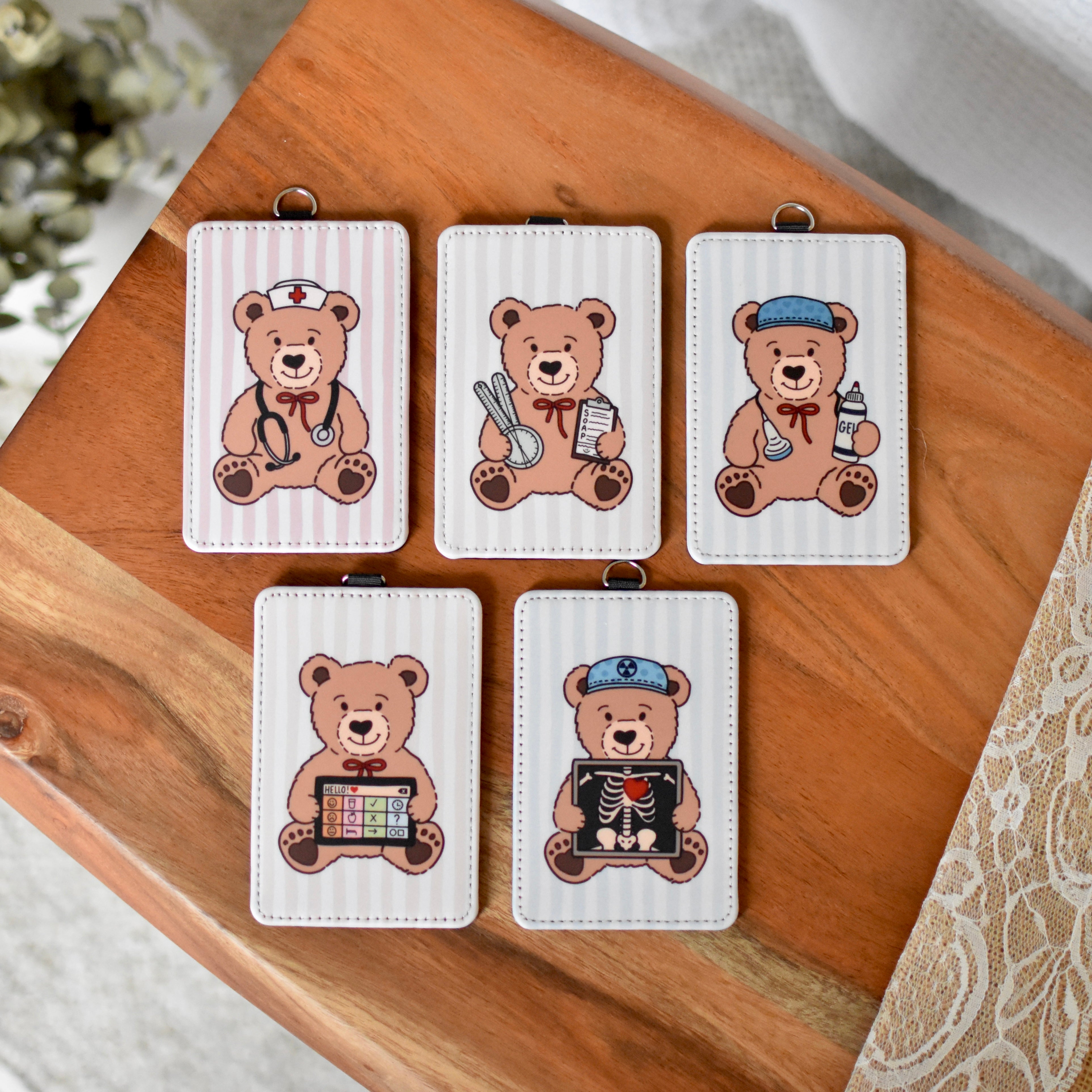 Teddy Bear ID Badge Holder – Meg Ann Co.