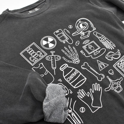 Radiology Doodles Crewneck