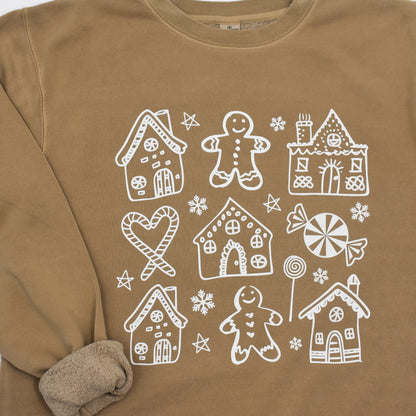 Gingerbread Doodles Crewneck