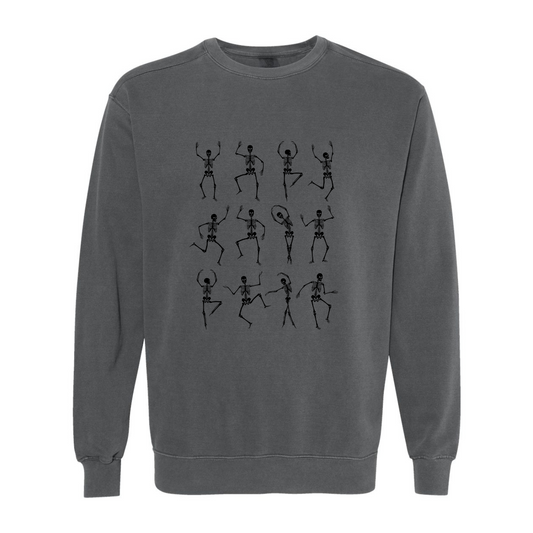 Dancing Skeleton Crewneck