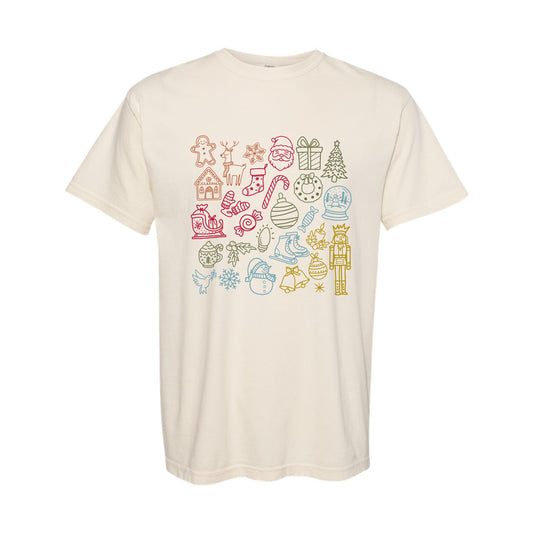 Christmas Doodles T-Shirt