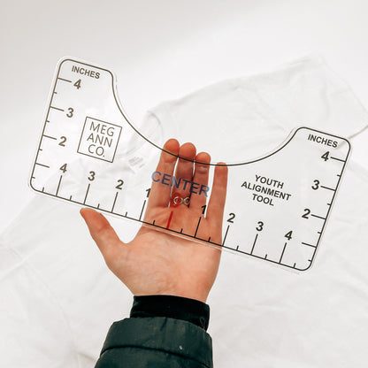 Youth T-Shirt Alignment Ruler