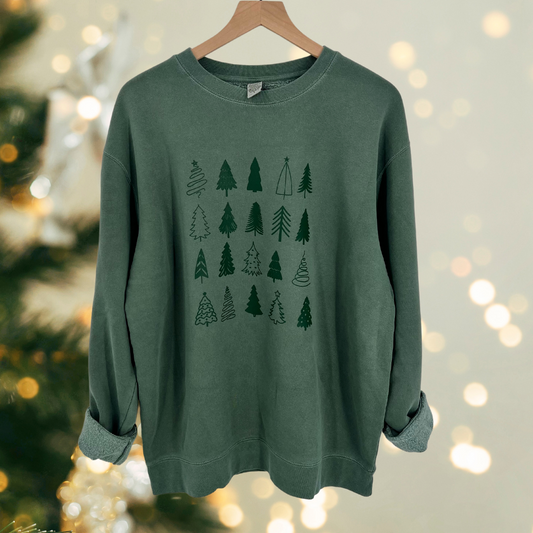 Christmas Tree Crewneck Shirt