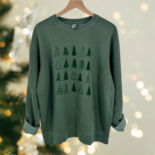 Load image into Gallery viewer, Christmas Tree Crewneck Shirt
