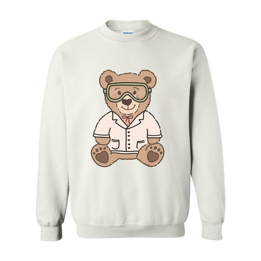 Lab Teddy Bear Crewneck