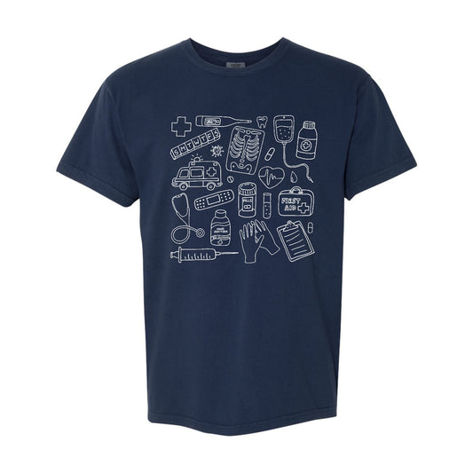 Medical Doodles T-Shirt - Small