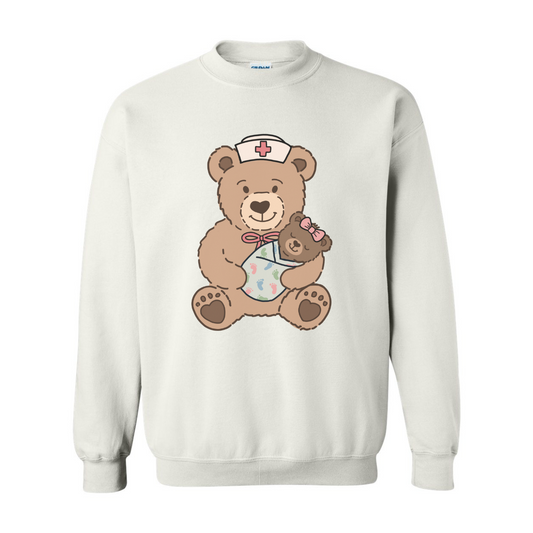 Teddy Bear L&D Nurse Crewneck