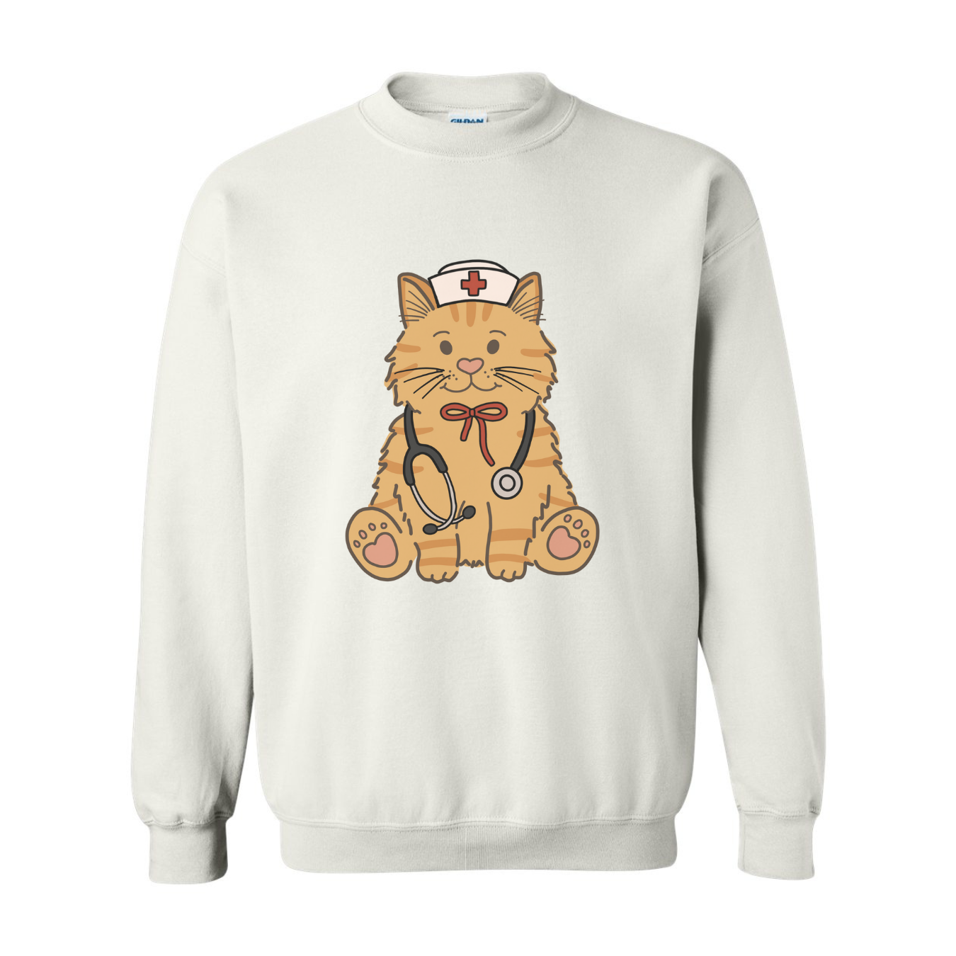 Vet Med Cat Crewneck