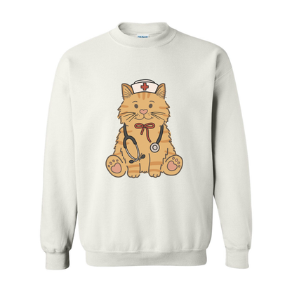 Vet Med Cat Crewneck