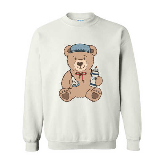 Ultrasound Teddy Bear Crewneck