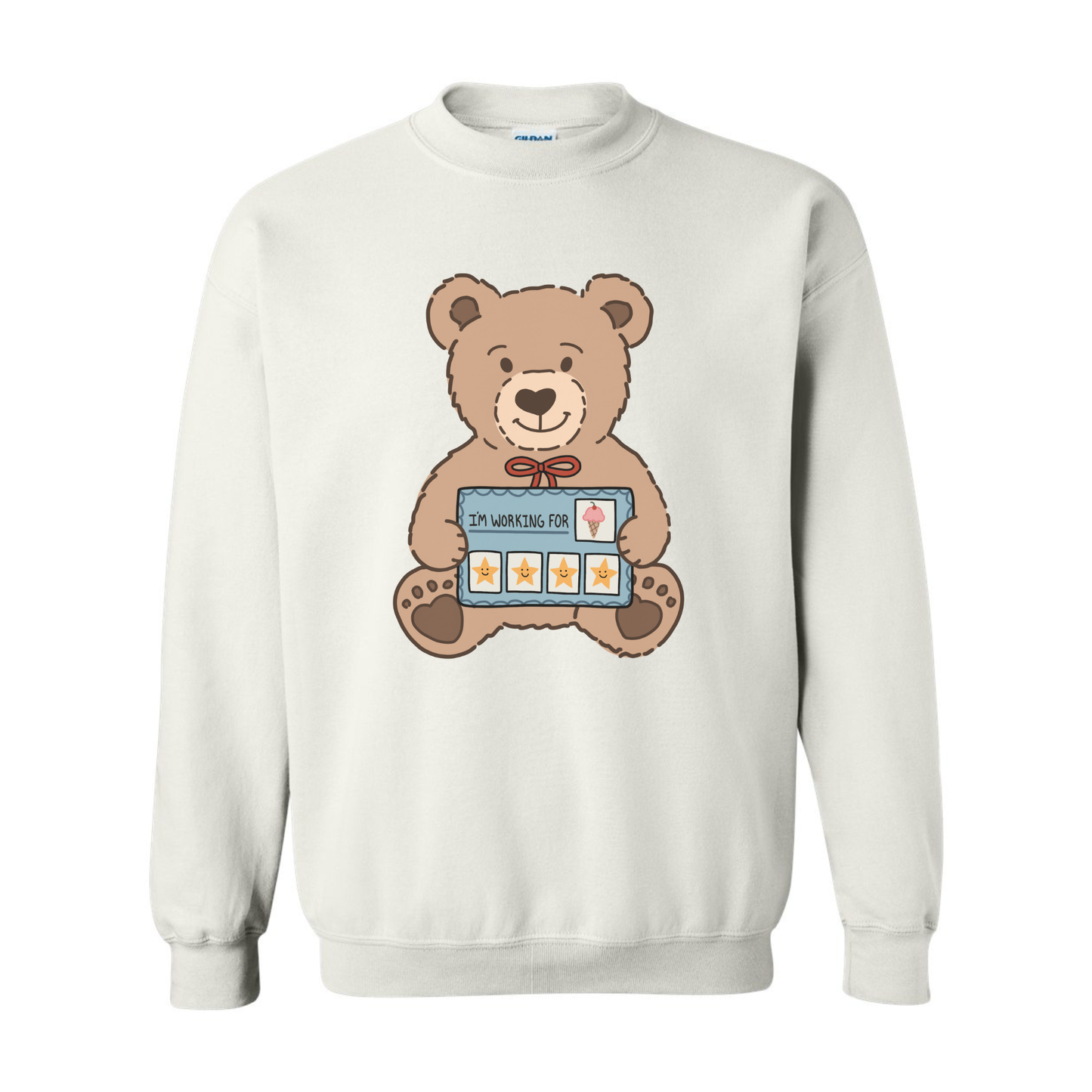 Behavior Therapy Teddy Bear Crewneck