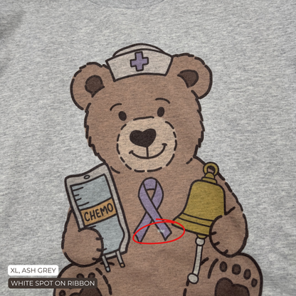 Oncology Nurse Teddy Bear Crewneck - XL