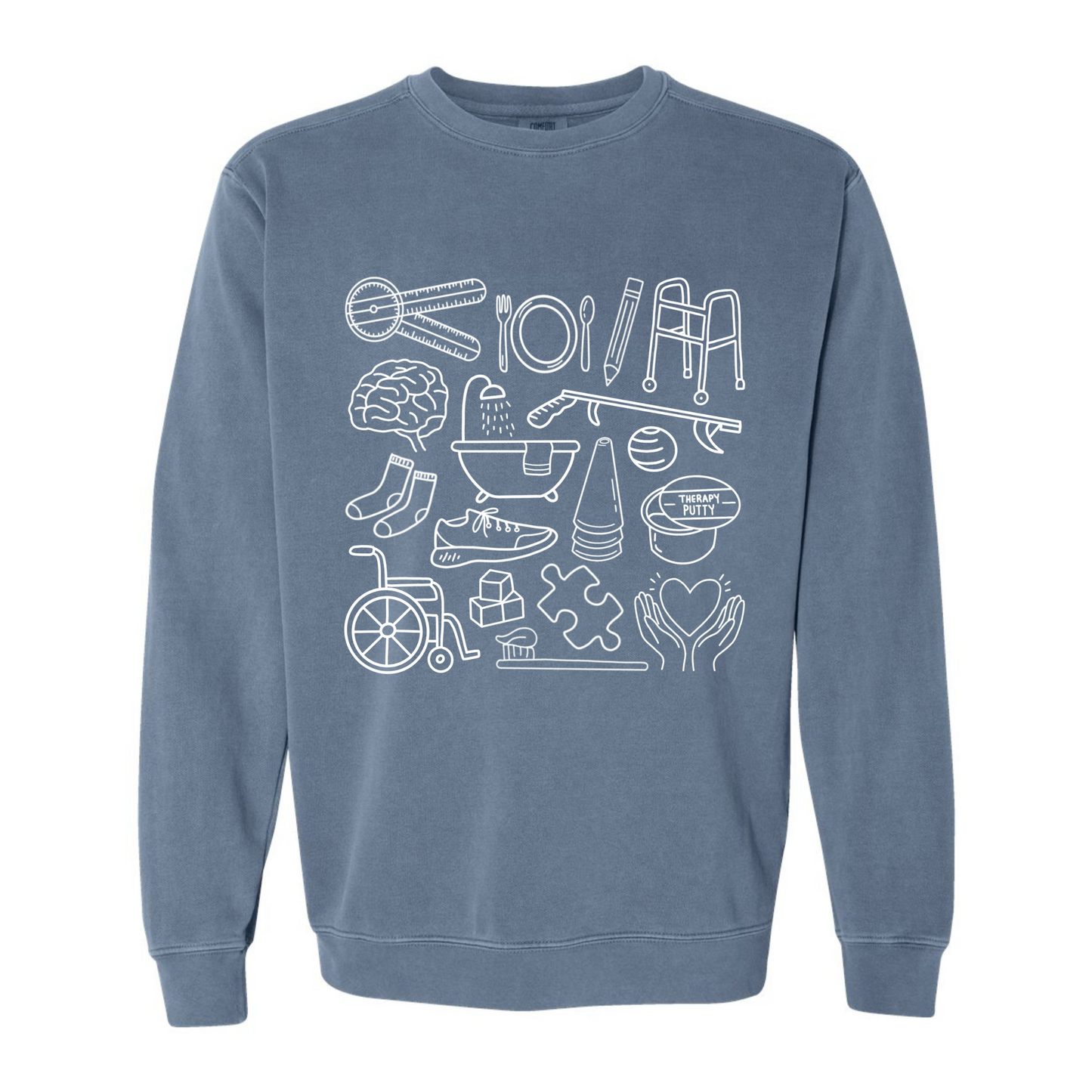 Occupational Therapy Doodles Crewneck