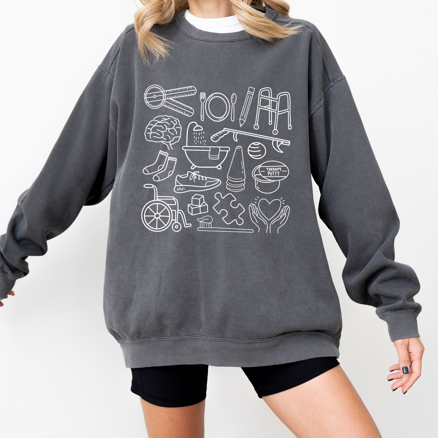 Occupational Therapy Doodles Crewneck